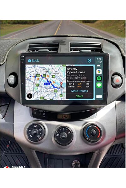 Carplayer شاشة أندرويد لتويوتا راف 4 موديل 2007-2012، 6 جيجابايت رام، 128 جيج...