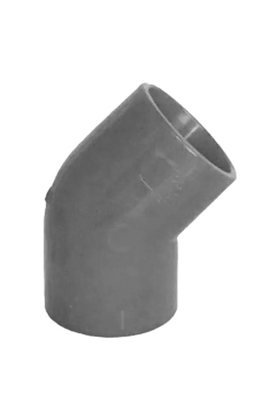 HONEYWELL ABS 45 °   Fiting gri pentru țeavă de 25 mm, 10 bucăți - PIP-006-G