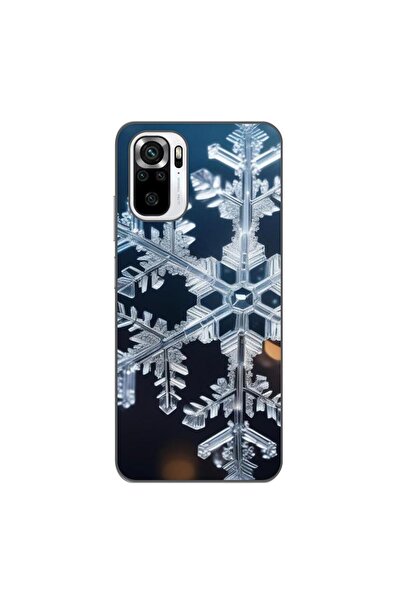 OEM Husa compatibila cu Xiaomi Poco M5s Silicon Gel Tpu Model Big Snowflake
