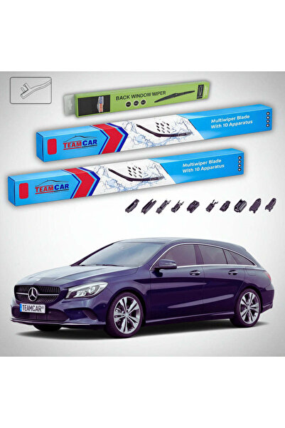 TEAMCAR Windshield wipers Mercedes-Benz CLA Shooting Brake X117 07.2015-prese...