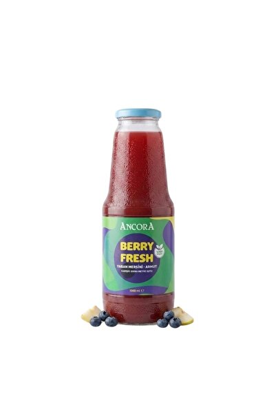 Ancora Berry Fresh Meyve Suyu 1 lt. (Yaban Mersini & Armut)