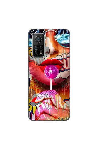 OEM Case compatible with Xiaomi Mi 10T Pro 5G Silicone Gel Tpu Pattern Pop Ar...