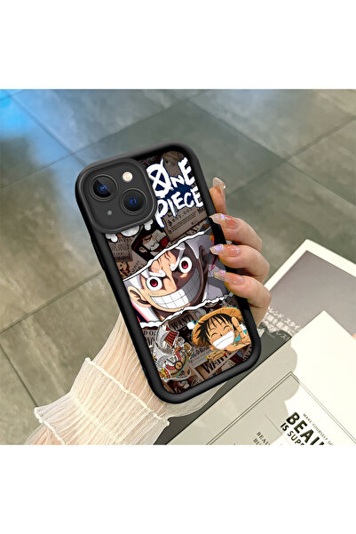 SLIMFELT iPhone 13 Uyumlu Yüksek kaliteli anime desenli silikon kılıf, darbe ...