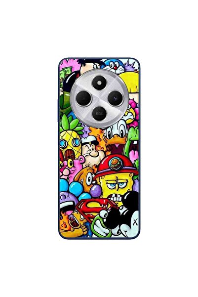 OEM Case compatible with Xiaomi Redmi 14C Silicone Gel Tpu Pattern Pop Art Ca...