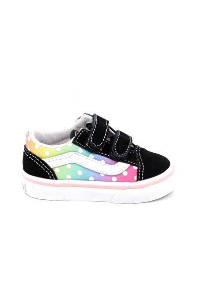 Vans Παιδικό Χαμηλό Casual για Κορίτσι Old Skool V Χρώματος Πολύχρωμο VN000CP...