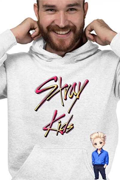 OEM Ανδρικό Φούτερ Stray Kids K-pop Εμπορεύματα