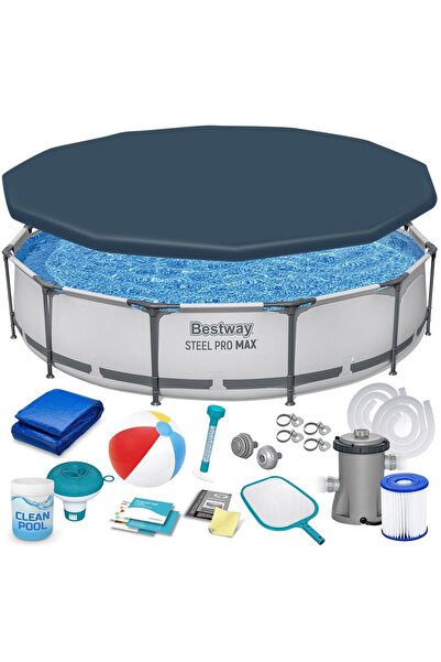 BESTWAY Piscină de grădină cu cadru 366 x 76 cm 16-in-1 56416