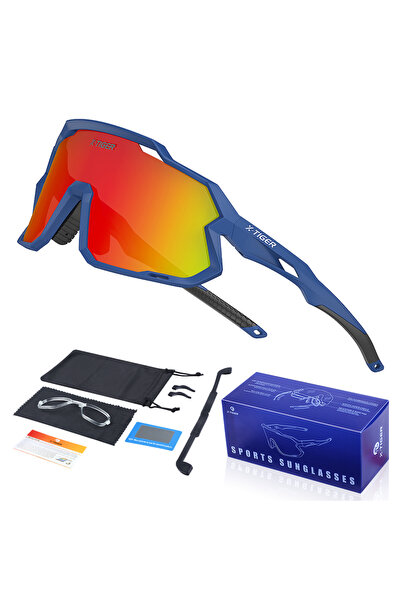 Choice8 One Size 02 X-TIGER Kids Cycling Glasses Girls Boys Outdoor Sports Su...