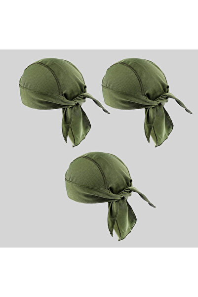Choice9 Green x 3 Musion Balaclava Pirate Hat for Riding Breathable Mesh Swea...