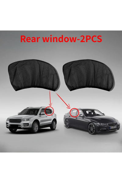 Choice Rear Car SUV special car sun visor anti-mosquito insulation UV glass s...