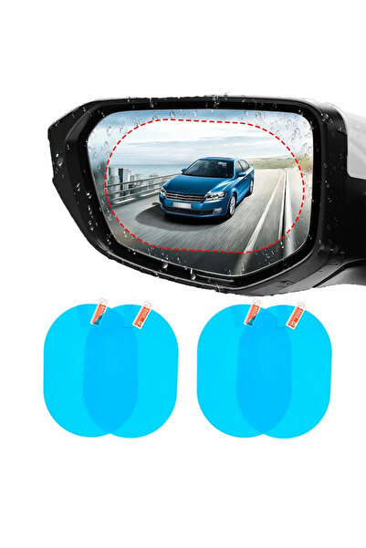 Choice 4pcs Car Sticker Rainproof Film For Car Rearview Mirror Car Rearview M...