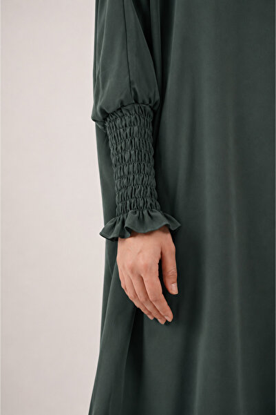 Elhaam The label Premium Ashwood Green Jilbab - Prayer Set