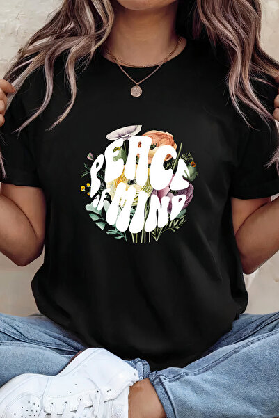 Sarah's Boutique Women's T-shirt – 100% cotton – Peace Mind