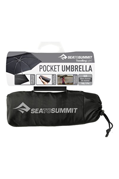 Sea to Summit Umbrelă de buzunar XS Mărime Unică Negru