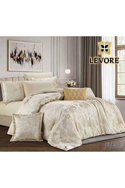 Levore Lifori Nefren 8 Piece Jacquard Luxury Soft Bedspread Suitable for 200X...