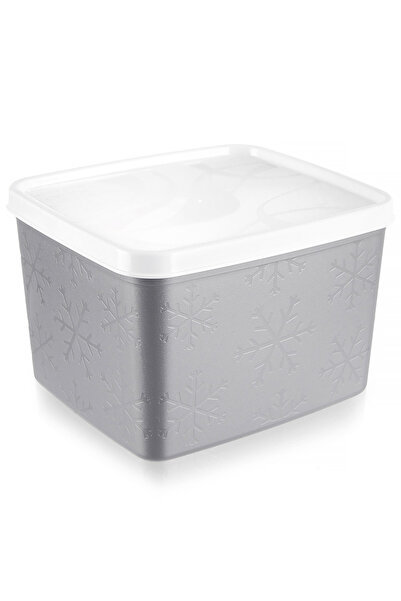 Orion Recipient alimentar gri cu capac 1.1 L