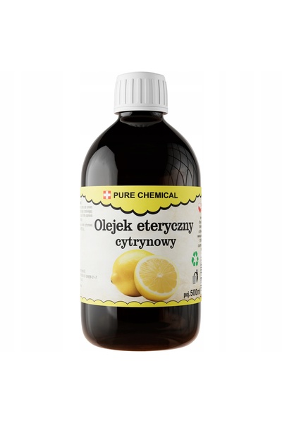 CHOSA Ulei Esențial de Lămâie, Pure , 500ml, Energetizant, pentru Aromaterapi...