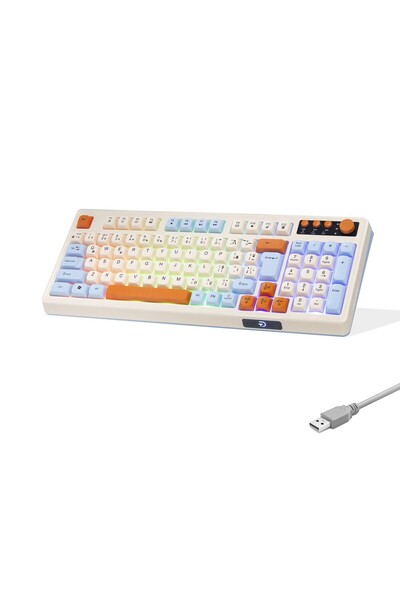 Skygo Multimedya Klye Rgb 104 Tuş Beyaz G519X