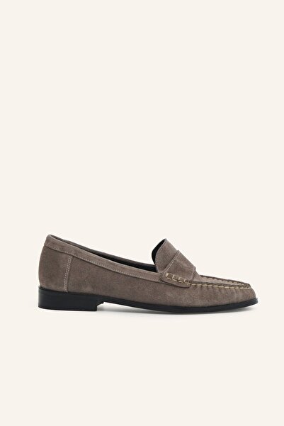 MARCATELLI Taş Süet Deri Loafer