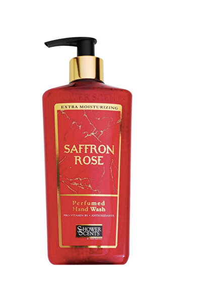 Shower Scents غسول اليدين المعطر بالزعفران والورد مع فيتامين ب5 وفيتامين إي و...