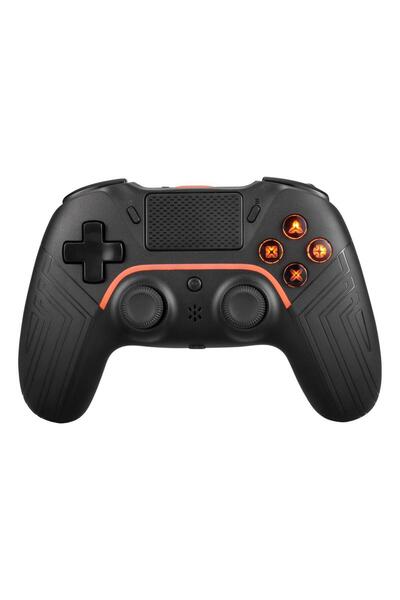 Deltaco Gaming Controler wireless pentru PlayStation 4, Vibrații, Touchpad