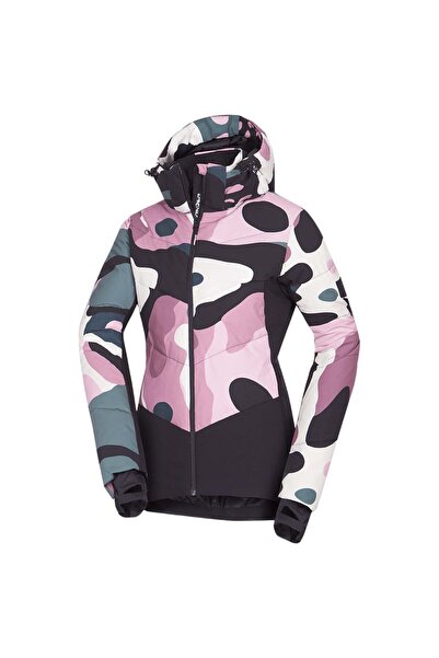 NORTHFINDER Geacă de schi pentru femei 2L 10K/10K Kayleigh-Multicolor-M