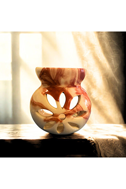 Boho Yoga Art Lotus Çiçeği Buhurdanlık