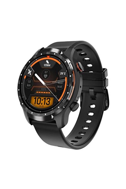 MAXCOM FW01 Uran eSIM Smartwatch 1.39" AMOLED GPS IP68 Negru