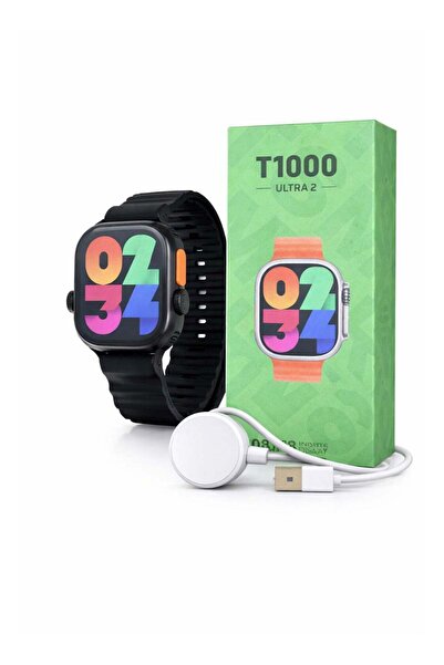Generic T1000 Ultra Smartwatch 2.08” Infinite Display with Wireless Charging,...
