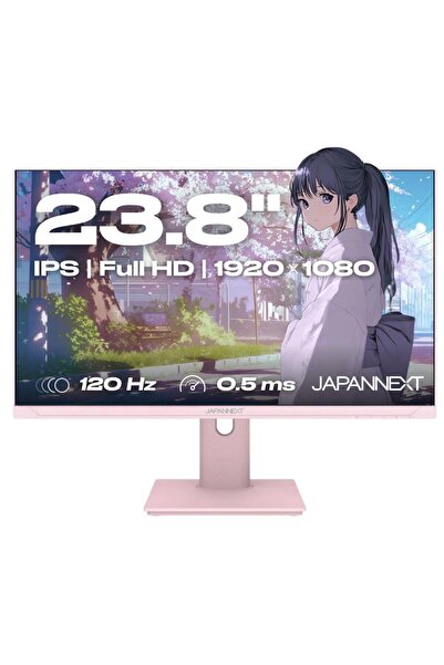 Japannext Monitor IPS LED 23.8 " JN-I238FHD120F-HSP-PK, Full HD, VGA, HDMI, B...