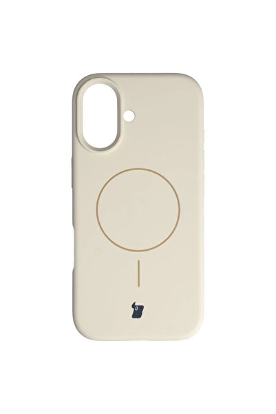 BizonMobile Bizon Μαλακή Θήκη MagSafe για iPhone 17 - Μπεζ
