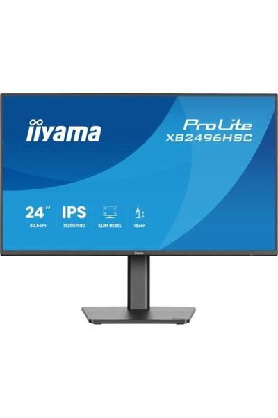 IIYAMA Monitor IPS LED 24 " XB2496HSC-B1, Full HD, HDMI, Difuzoare, Pivot, 14...
