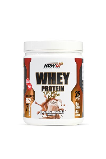 NOWUP NUTRITION ميلك شيك شوكولاتة بروتين مصل اللبن 100% 252 جرام |   25 جرام ...