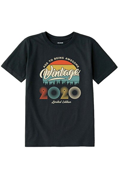 Colermi Vintage Kids' T-Shirt – 2020 Birth Year Design