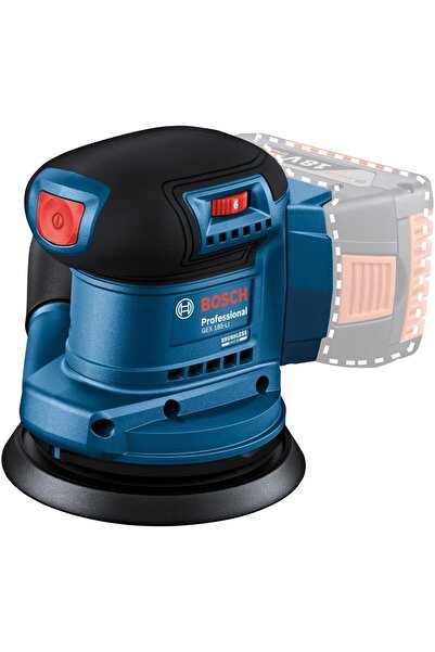 Bosch Profesional GEX 185-LI Șlefuitor orbital excentric fără fir 18V 125mm 1...