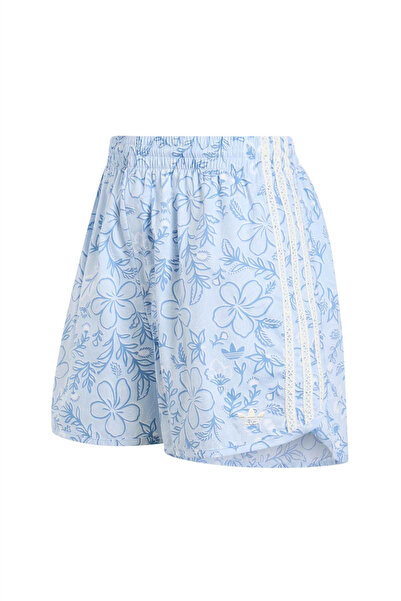 adidas Kadın Mavi Şort AOP SHORTS KW5830