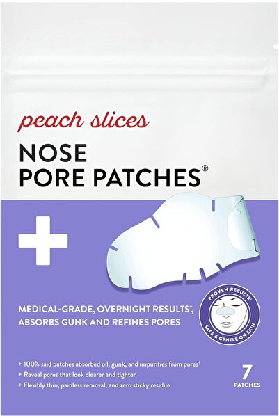 Peach Slices لصقات لتنظيف مسام الأنف، هيدروكولويد بدرجة طبية، تستهدف المسام و...