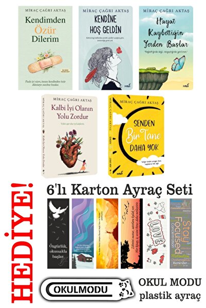 İndigo Kitap Miraç Çağrı Aktaş Kendimden Özür Dilerim, Kalbi İyi Olan (5 Kita...
