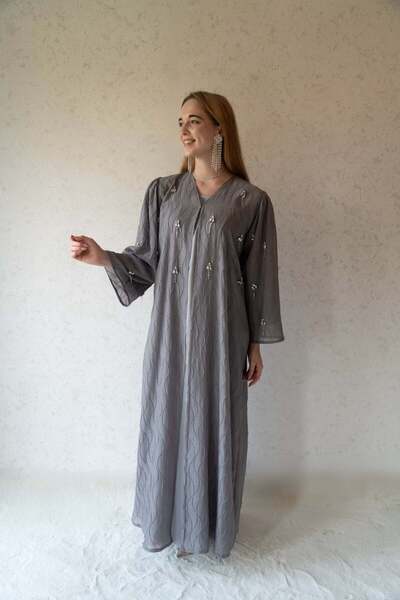 MODEST SISTERS Crystal Waves Abaya with Sheila (3 pieces set)