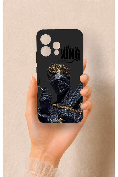Vip Case Oppo Reno 15 5G Uyumlu King Desenli Silikon Kılıf