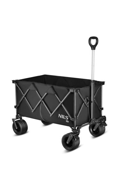 NILS CAMP NC2604 Cărucior negru XXL 180L