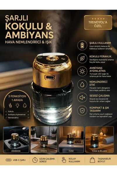 Subzero HM10 OTOMATİK ARAÇ İÇİ KOKU DİFÜZÖR NEMLENDİRİCİ