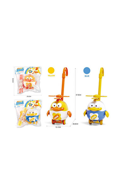 PlayFun Jucărie Baie Bebeluș Jucarie Impins Copii, Ratusca Interactiv Colorat...