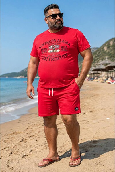 ANNEX Tricou pentru bărbați, mărime mare, din bumbac, cu croială confortabilă...