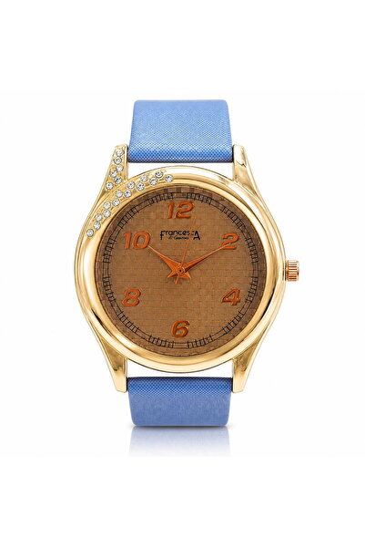 Watch Ceas dama, Casual, Francesca di Geneva, Albastru, FF260