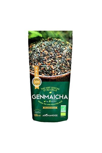 Aromandise Ceai verde cu orez genmaicha bio 100g