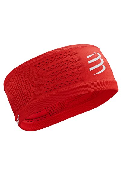 Compressport Bentiță cu indicator ON/OFF - Roșu/Alb - Mărime unică