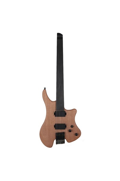 KOZMOS KEG-HLF1-NAT Perdesiz Headless Elektro Gitar