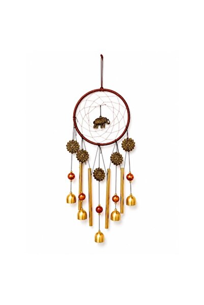 BLA BLA FOAM Clopoței de vânt Prinzător de vise cu elefant decorativ – 40 cm,...