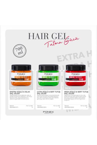 Fonex SAÇ JÖLESİ EXTRA GÜÇLÜ & ISLAK 700 ML